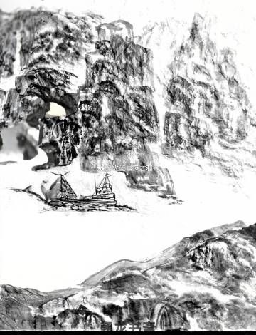 5月涂鸦《山水情》